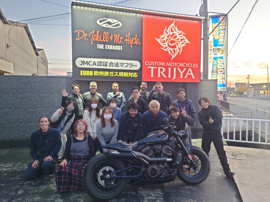 Dr. Jekill & Mr. Hyde authorized parts partner Harley-Davidson Japan